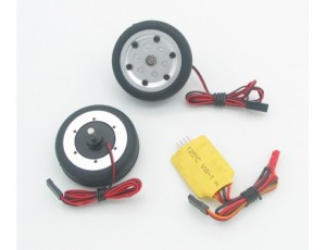 JP Hobby 50mm x 16mm Electric Brake System With 5.0mm Wheel Shaft - Slot Type